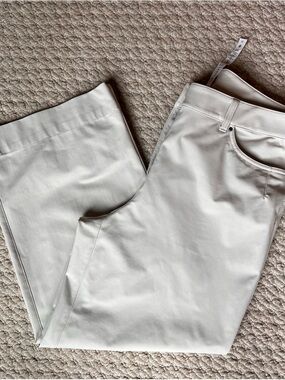 Lululemon Cream Wide -Leg Pants- sz 30